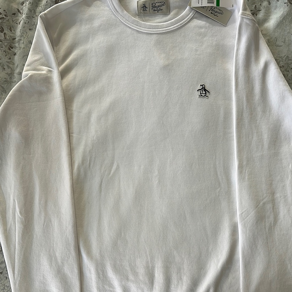 Original Penguin White Long Sleeve Shirt